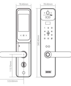 Khóa điện tử cửa gỗ GIOVANI GSL-F209