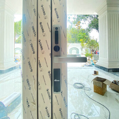 Khóa điện tử cửa nhôm DEMAX EL606
