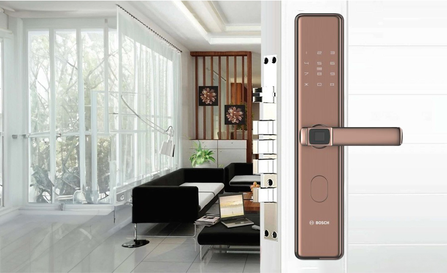 Khóa điện tử cửa gỗ Bosch ID30 EU
