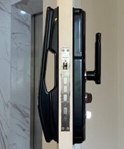 Khóa điện tử cửa gỗ DEMAX SL968 Nano Black