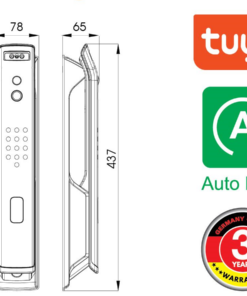 Khóa điện tử cửa gỗ DEMAX SL999