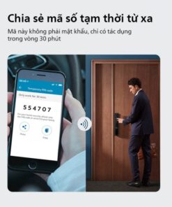 Khóa điện tử cửa gỗ PHILIPS DDL603E