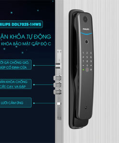 Khóa điện tử cửa gỗ PHILIPS DDL702-1HWS