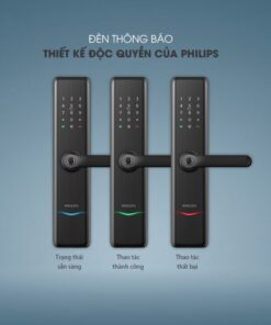 Khóa điện tử cửa gỗ PHILIPS 7300