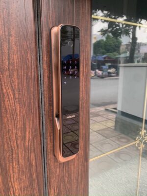 Khóa điện tử cửa gỗ PHILIPS 9300