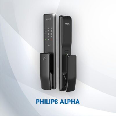 Khóa điện tử cửa gỗ PHILIPS Alpha
