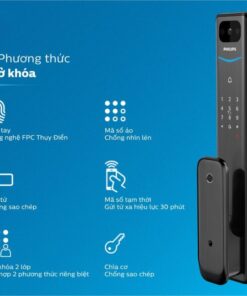 Khóa điện tử cửa gỗ PHILIPS ALPHA-VP-5HWS