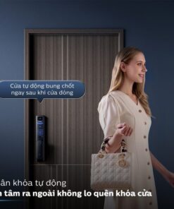 Khóa điện tử cửa gỗ PHILIPS ALPHA-VP-5HWS