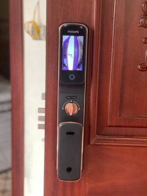 Khóa điện tử cửa gỗ PHILIPS ALPHA-VP-5HWS