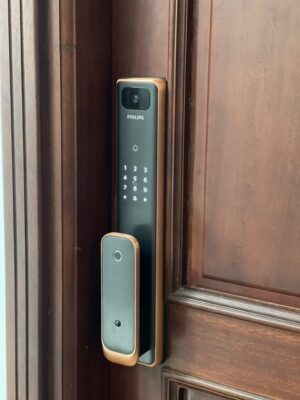 Khóa điện tử cửa gỗ PHILIPS ALPHA-VP-5HWS