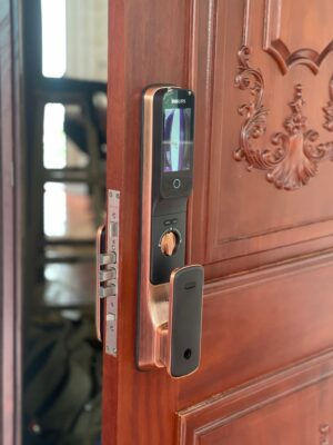 Khóa điện tử cửa gỗ PHILIPS ALPHA-VP-5HWS