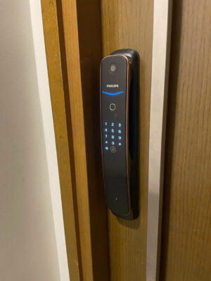 Khóa điện tử cửa gỗ PHILIPS DDL702-1HWS