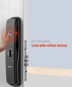 Khóa điện tử cửa gỗ PHILIPS DDL702E Khóa điện tử cửa gỗ PHILIPS DDL702E