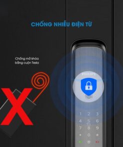 Khóa điện tử cửa gỗ PHILIPS DDL702E Khóa điện tử cửa gỗ PHILIPS DDL702E