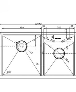Chậu rửa bát Eurogold EUS28248