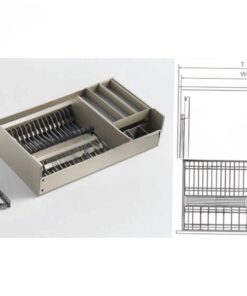 Giá bát đĩa hộp nhôm Anode Eurogold EUM60