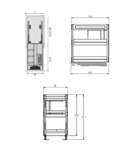 Giá dao thớt chai lọ hộp Eurogold EU10