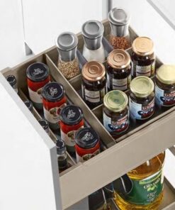 Giá gia vị chai lọ hộp nhôm Anode Eurogold EUM20