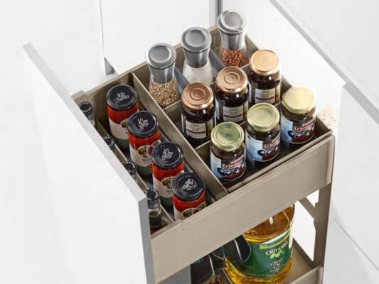 Giá gia vị chai lọ Eurogold EUM20