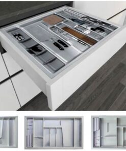 Khay chia thìa nĩa dao chất liệu nhựa cao cấp Eurogold ETP