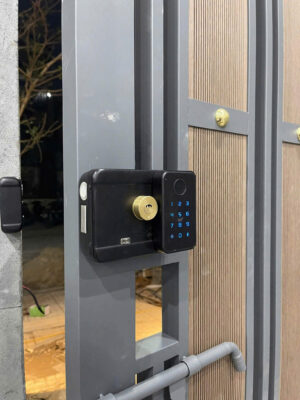 Khoá điện tử cửa cổng Hyundai HY-SLN002 Black