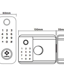 Khoá điện tử cửa cổng Hyundai HY-SLN002 Black