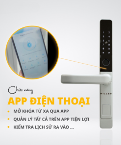 Khóa điện tử cửa nhôm Miller FA3000