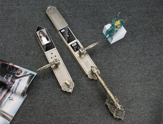 Khóa điện tử đại sảnh Hyundai HY-SLC8820 Bronze Khóa điện tử đại sảnh Hyundai HY-SLC8820 Bronze