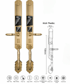 Khóa điện tử đại sảnh Hyundai HY-SLC8820 Gold
