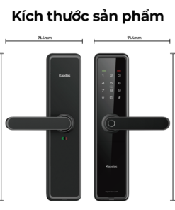 Khóa điện tử cửa gỗ Kaadas L8-5