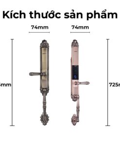 Khóa điện tử đại sảnh Kaadas 6001