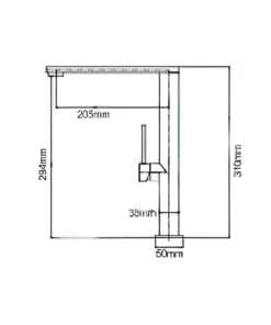 Vòi rửa bát Eurogold EUF307C