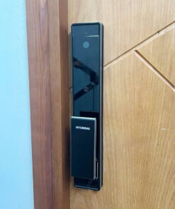 Khóa vân tay cửa gỗ tự động Hyundai HY-SLA909F Black Face ID