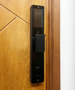 Khóa vân tay cửa gỗ tự động Hyundai HY-SLA909F Black Face ID