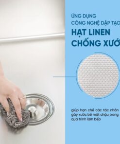 Chậu rửa bát 1 hố chống xước Konox KN6044SU Dekor