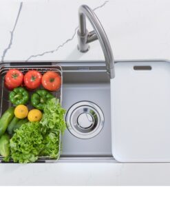 Chậu rửa bát 1 hố chống xước Konox KN8347SU Dekor Basic