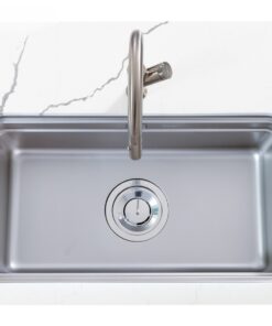 Chậu rửa bát 1 hố chống xước Konox KN8347SU Dekor Basic