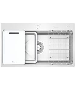 Chậu rửa bát 1 hố chống xước Konox KN8751TS Dekor