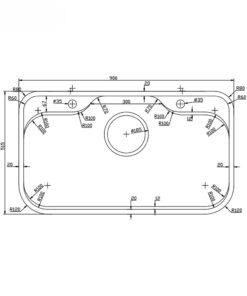 Chậu rửa bát chống xước phong cách Nhật TARI 9051SR Basic