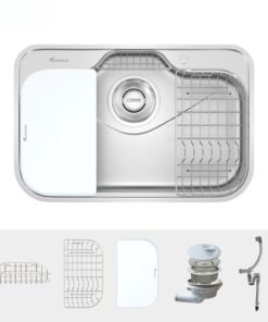 Chậu rửa bát chống xước phong cách Nhật TARI 7851SR Full