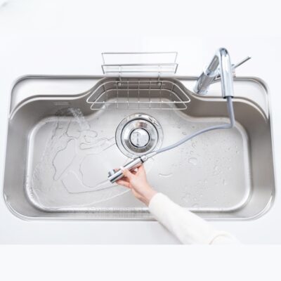 Chậu rửa bát chống xước phong cách Nhật TARI 9051SR Full