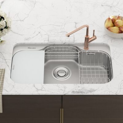 Chậu rửa bát chống xước phong cách Nhật TARI 9051SR Full