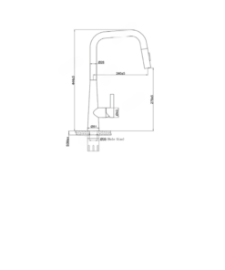 Vòi rửa bát Eurogold EUF221DR