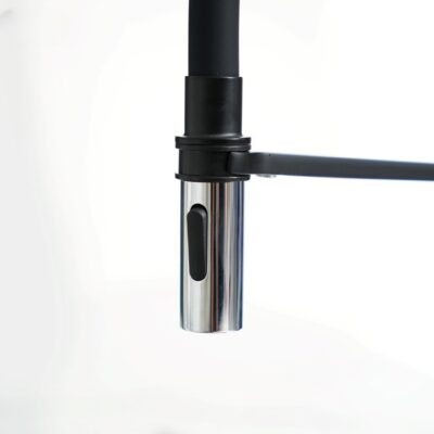 Vòi rửa bát thân mềm Konox Tema Black