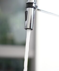 Vòi rửa bát thân mềm Konox Tema Chrome