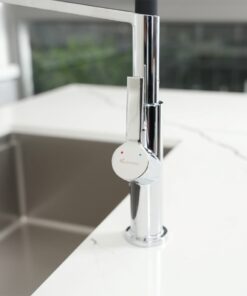 Vòi rửa bát thân mềm Konox Tema Chrome