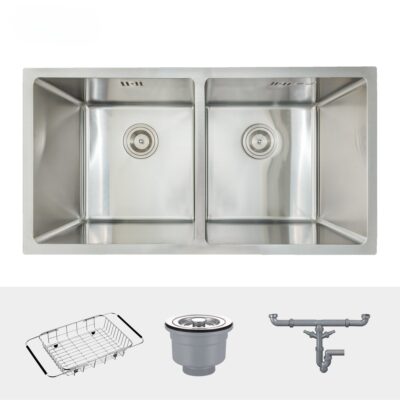 Chậu rửa bát 2 hố Konox Undermount Sink KN7544DUB
