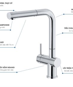 Vòi rửa bát dây rút Konox KN1337