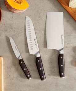 Bộ dao làm bếp cao cấp 3 món Konox Impecca Classic Bộ dao làm bếp cao cấp 3 món Konox Impecca Classic