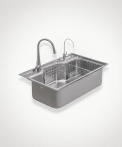 Chậu rửa 1 hố to kiểu Nhật Garis GS11.80